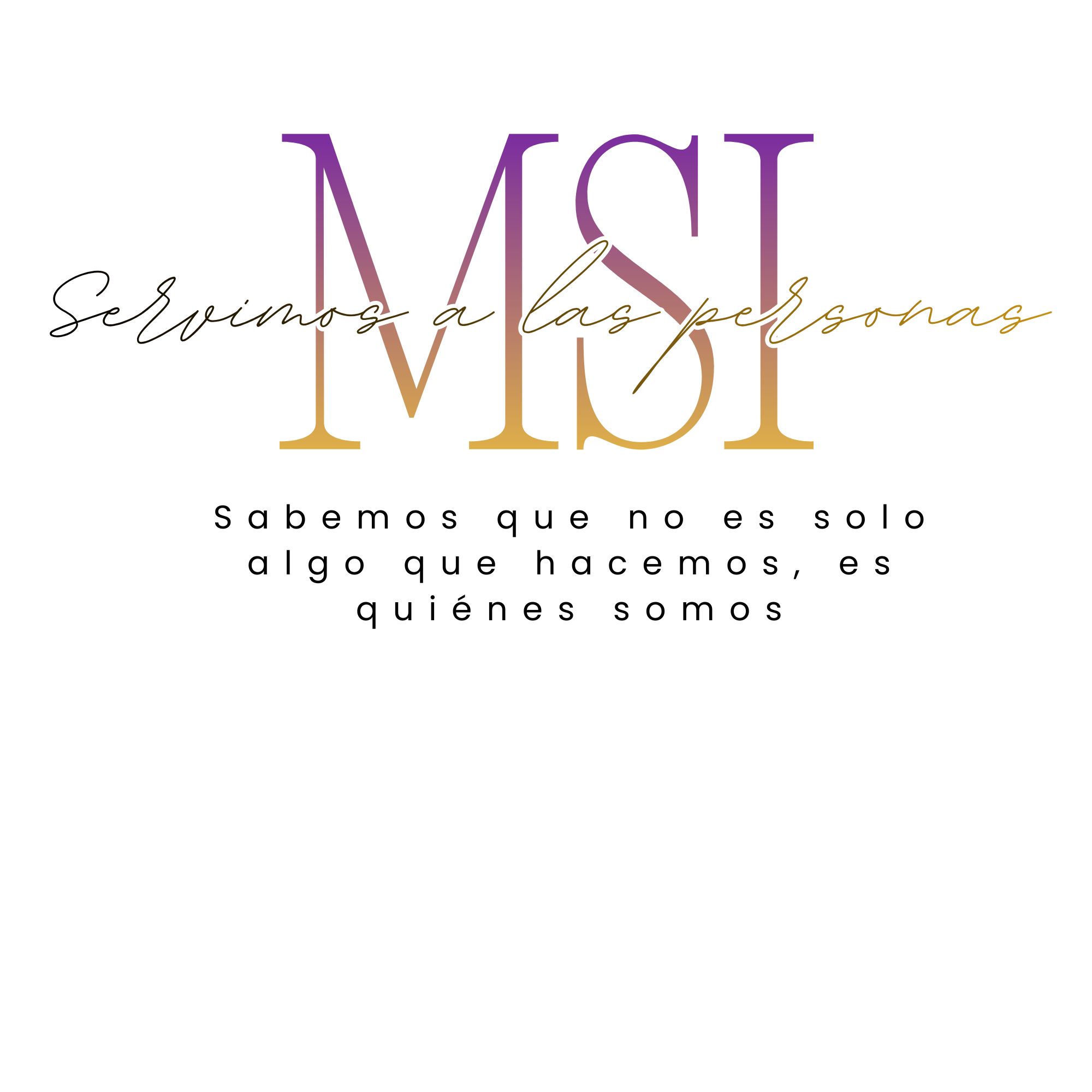 Servimos a las personas​